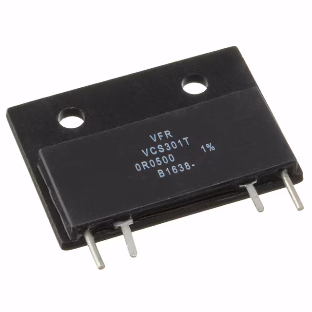 Y09590R05000F9L Vishay Foil Resistors (Division of Vishay Precision Group)  Résistances traversantes